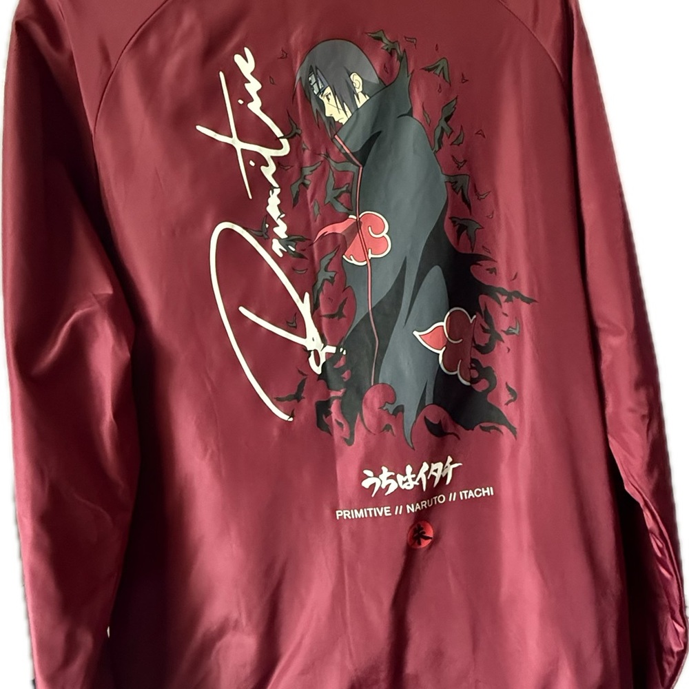Primitive Naruto Itachi Maroon Jacket